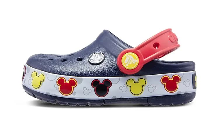 Crocs Kids Fun Academy Mickey Beach Clog Uşaq Sandalı Tünd Mavi