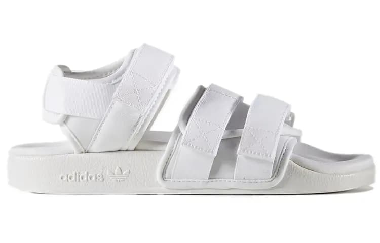 adidas Originals Adilette Qadın Səndəli Ağ 2