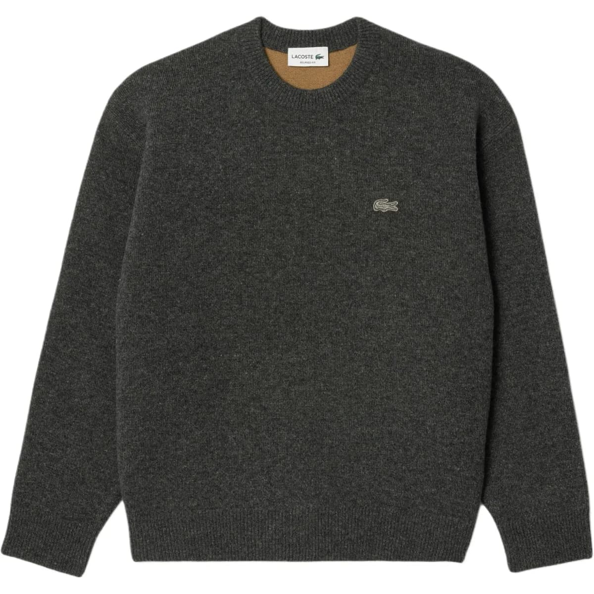 LACOSTE Kişi Sviteri Tünd Boz