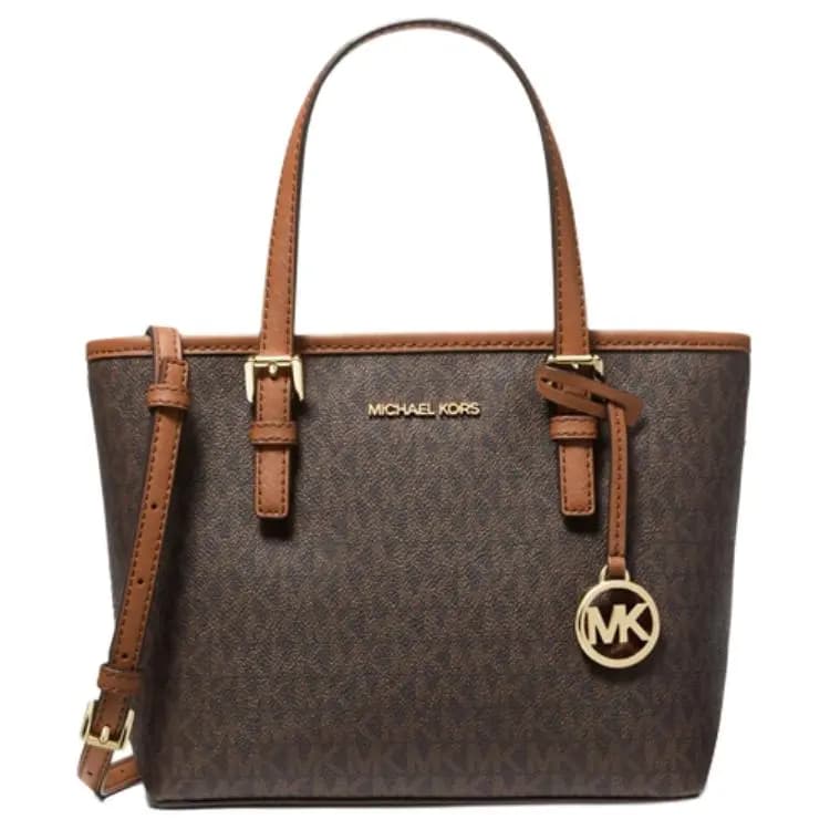 MICHAEL KORS MK Jet Set Travel Logo Tote Çanta