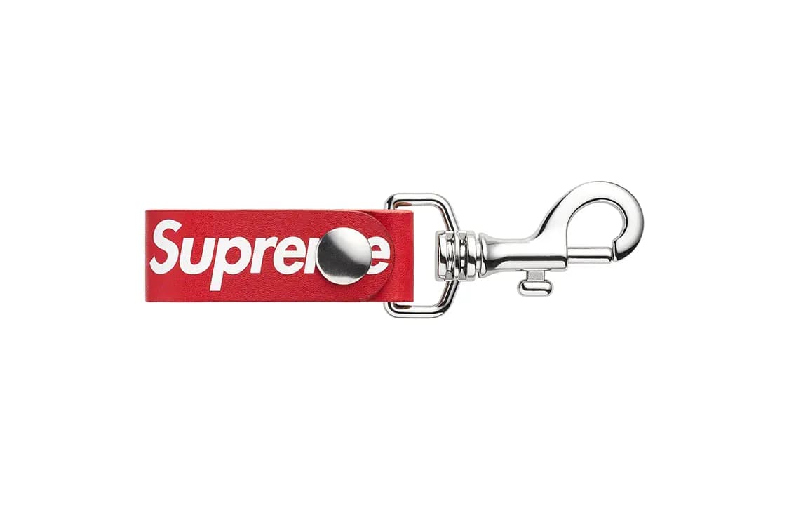 Supreme Leather Key Loop 5