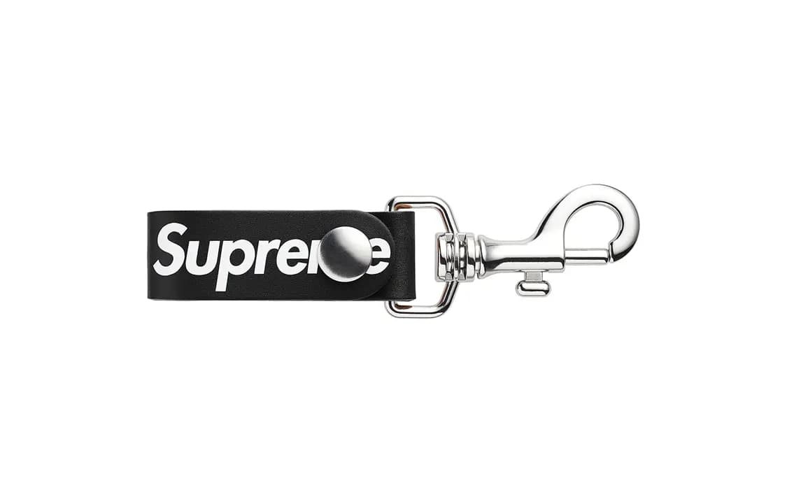 Supreme Leather Key Loop 3