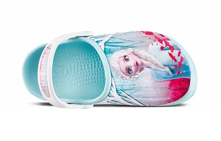 Crocs Little Crocs Fun Academy Frozen 2 Uşaq Sandalı Mavi 4