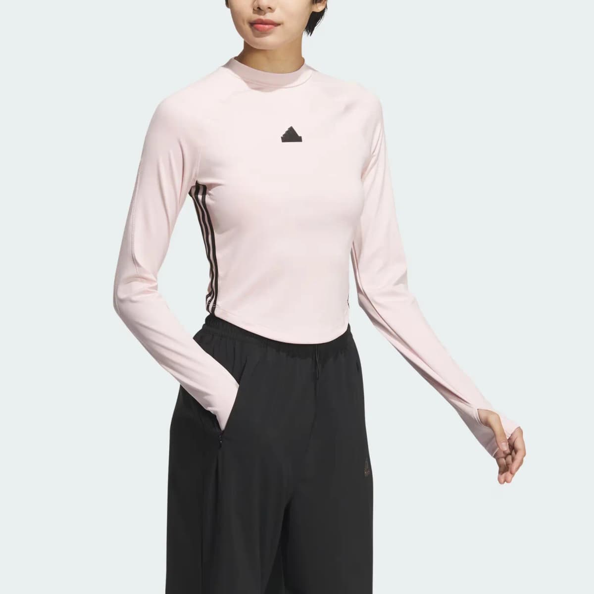 Adidas DanceAEROREADY FW24 T-Shirt Women's Pink 3