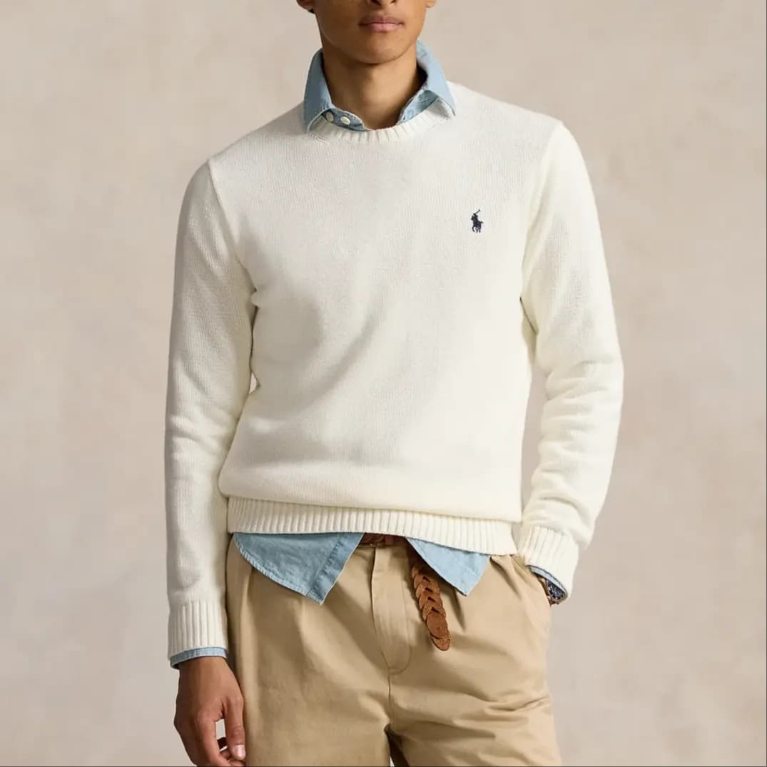 Polo Ralph Lauren Kişi Cemper Ağ 3