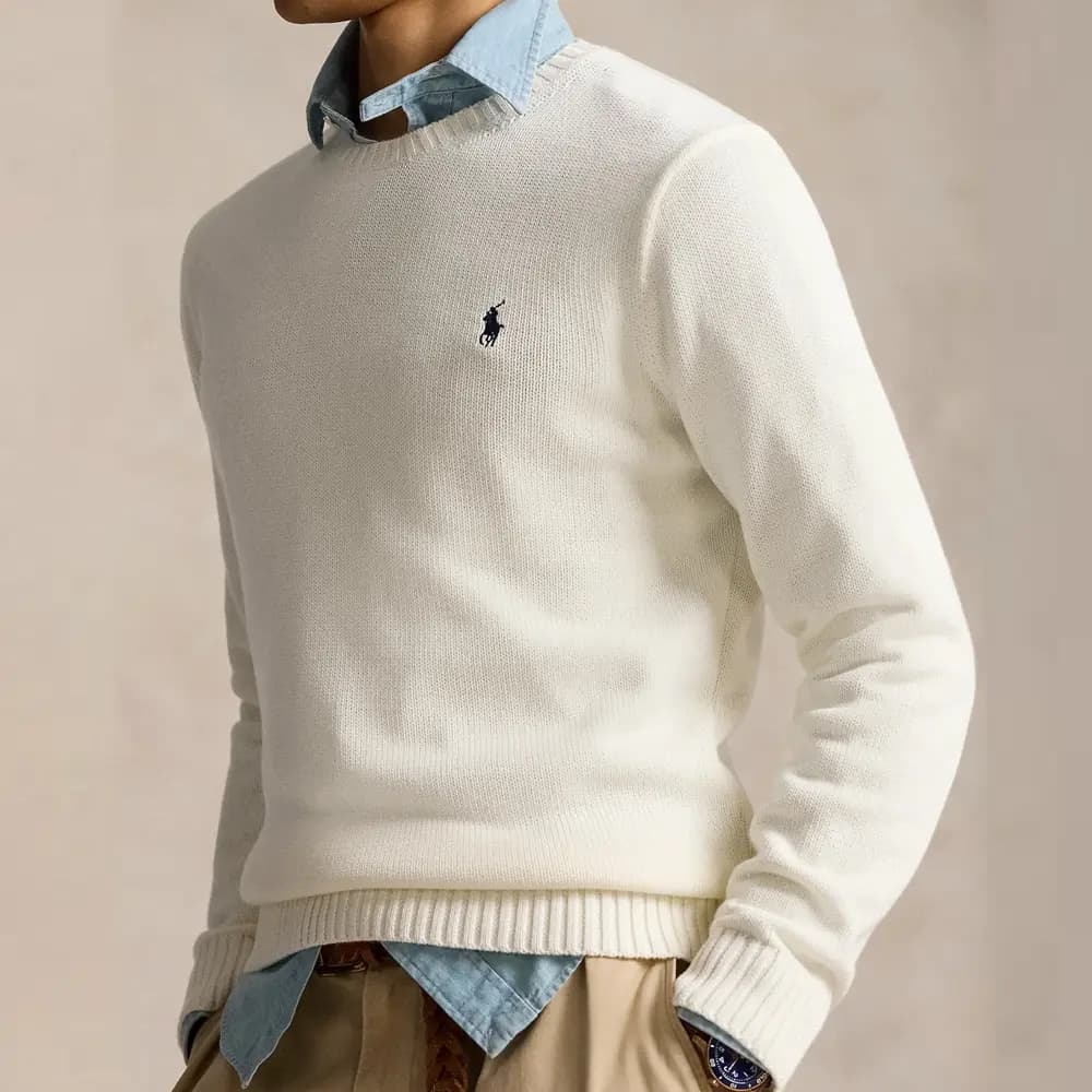 Polo Ralph Lauren Kişi Cemper Ağ 5