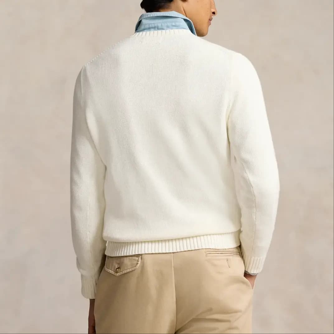 Polo Ralph Lauren Kişi Cemper Ağ 4