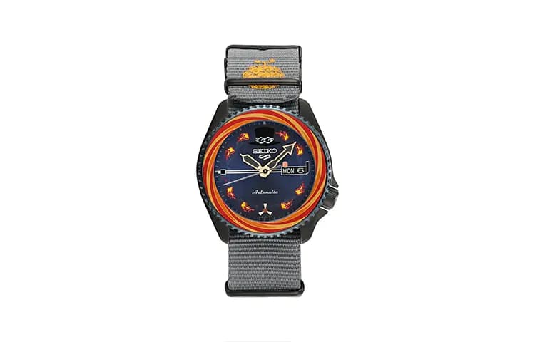SEIKO 5 One Piece Mechanical Saat Kişi Mavi SRPH05K1 3