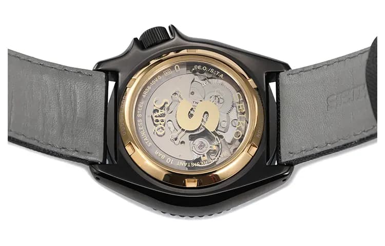 SEIKO 5 One Piece Mechanical Saat Kişi Mavi SRPH05K1 4