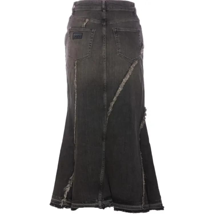 GANNI Washed Denim Skirt 2
