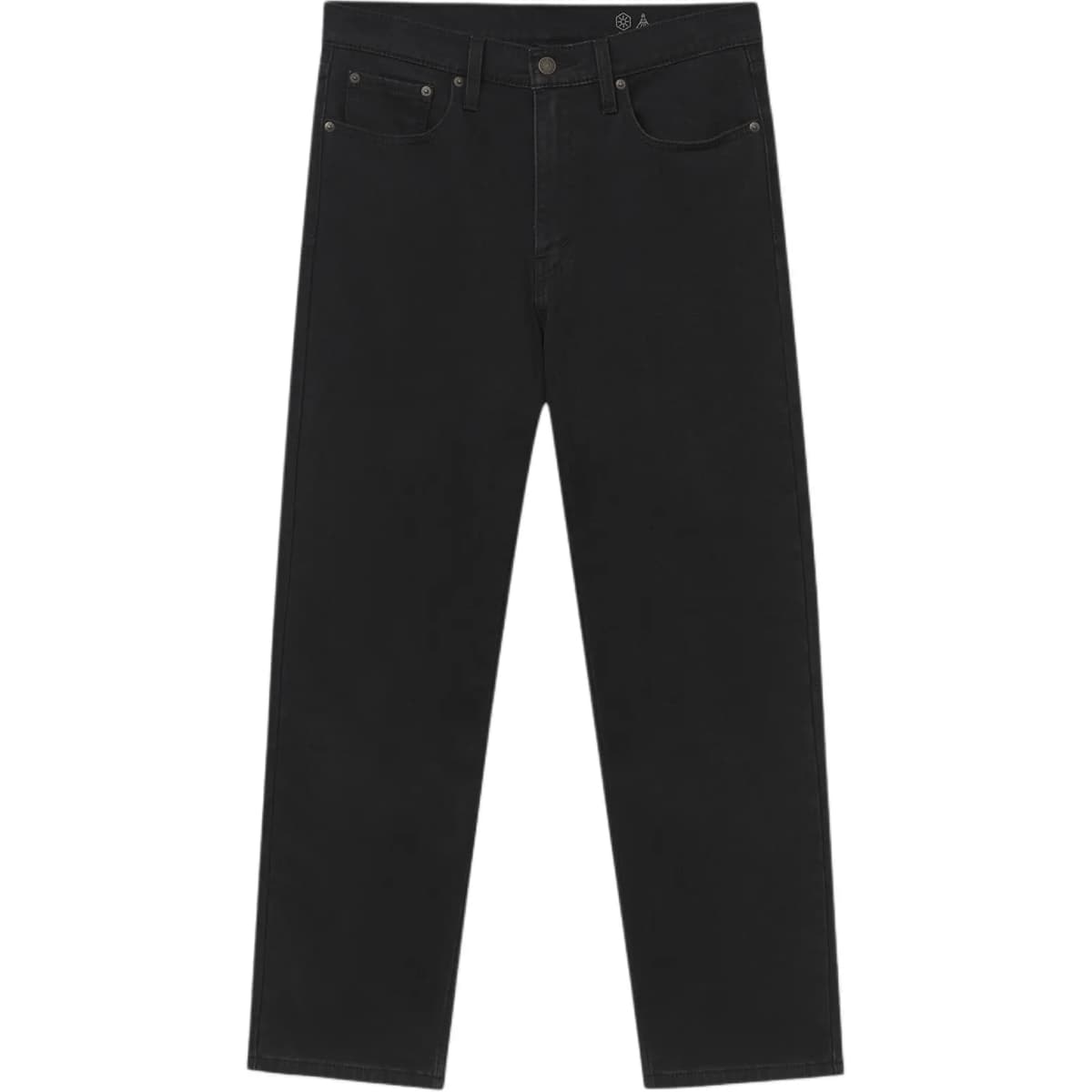 Levi's 568 Düz biçimli Cins Şalvar Kişi Qara