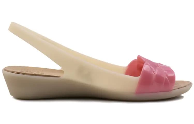 Crocs Isabella Qadın Sandalı Bej/Çəhrayı 2