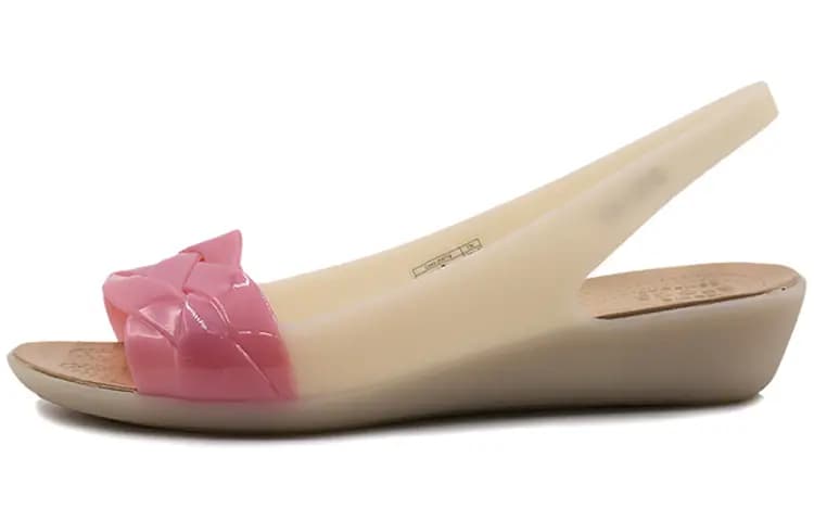 Crocs Isabella Qadın Sandalı Bej/Çəhrayı