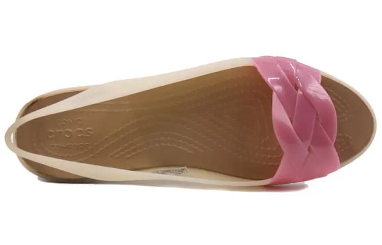 Crocs Isabella Qadın Sandalı Bej/Çəhrayı 3