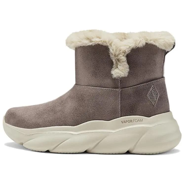 Skechers Vapor Foam Qadın Qış Çəkməsi Tünd Qəhvəyi