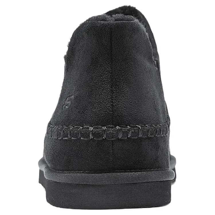 Skechers SKECHERS MENS USA Ankle-Length Snow Boots Kişi Qara 3