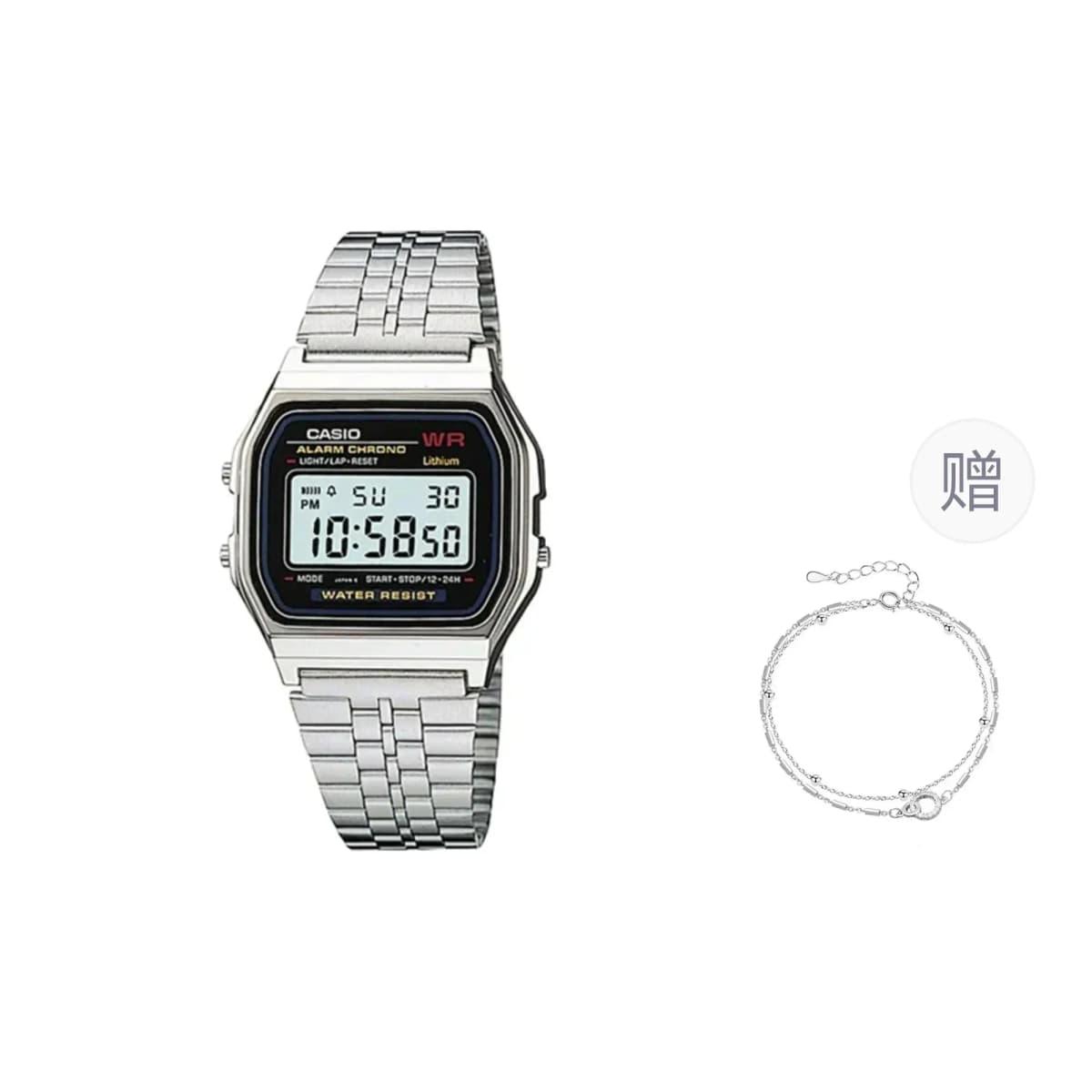 CASIO Retro Saat Qadın Boz