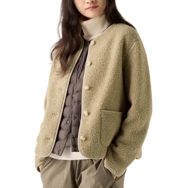 UNIQLO Məxmər Qadın Pencəyi 2