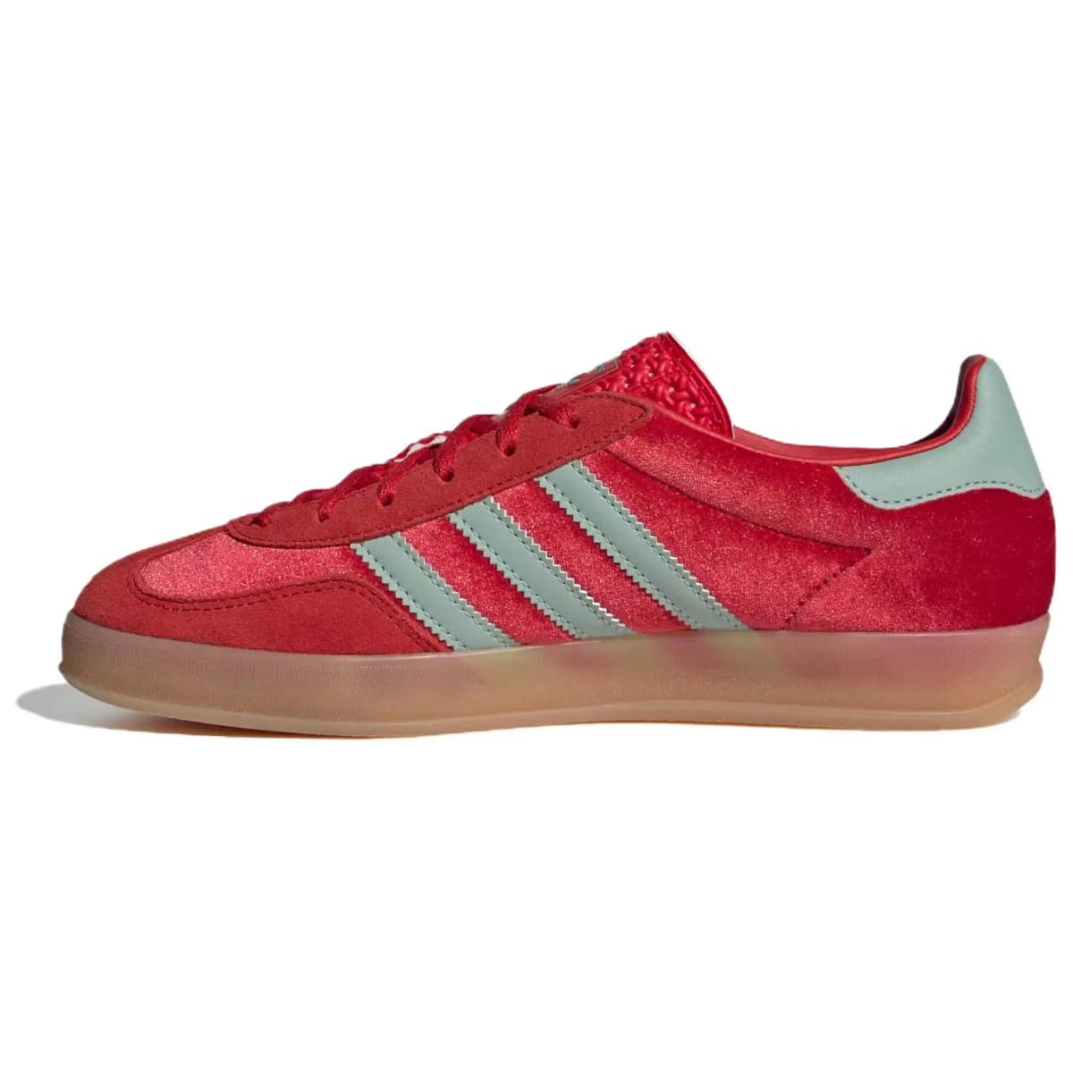 Adidas Originals Gazelle Qadın İdman Ayaqqabısı Better Scarlet Green Velvet 3