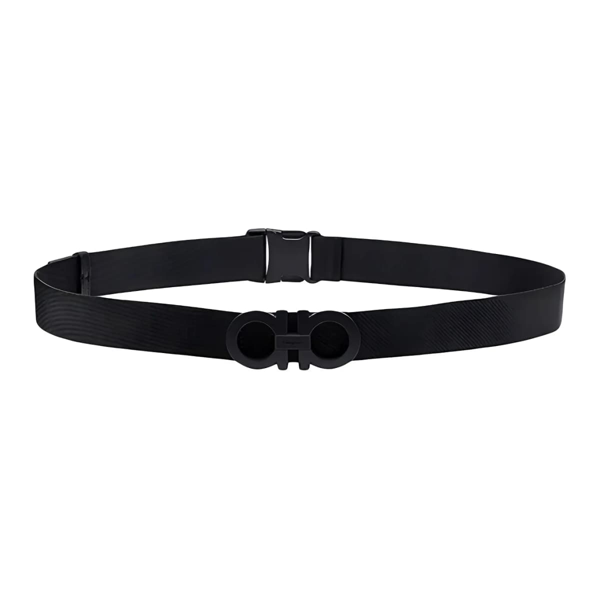 FERRAGAMO Calfskin Bag Shoulder Strap Kişi Qara
