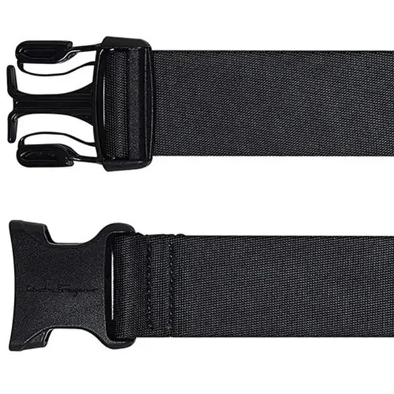 FERRAGAMO Calfskin Bag Shoulder Strap Kişi Qara 2