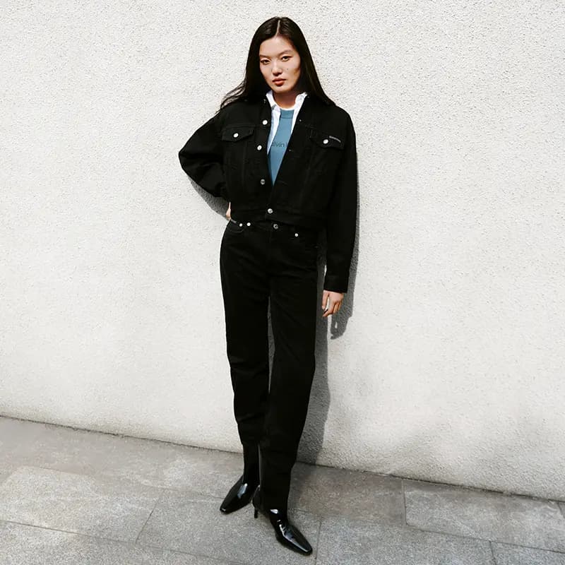 CALVIN KLEIN Qadın Cins Gödəkçəsi Qara 2