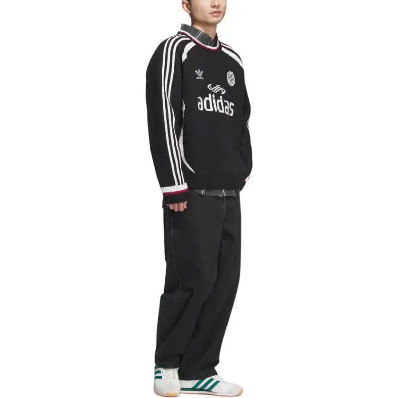 Adidas Originals Adicolor Unisex Sviter Qara 4
