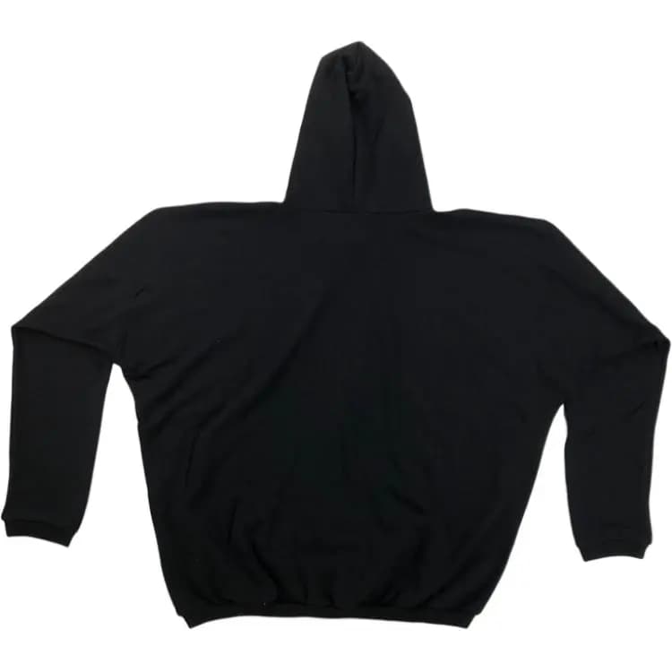 YEEZY FW24 Kanye Haikou Unisex Hudi Qara 2