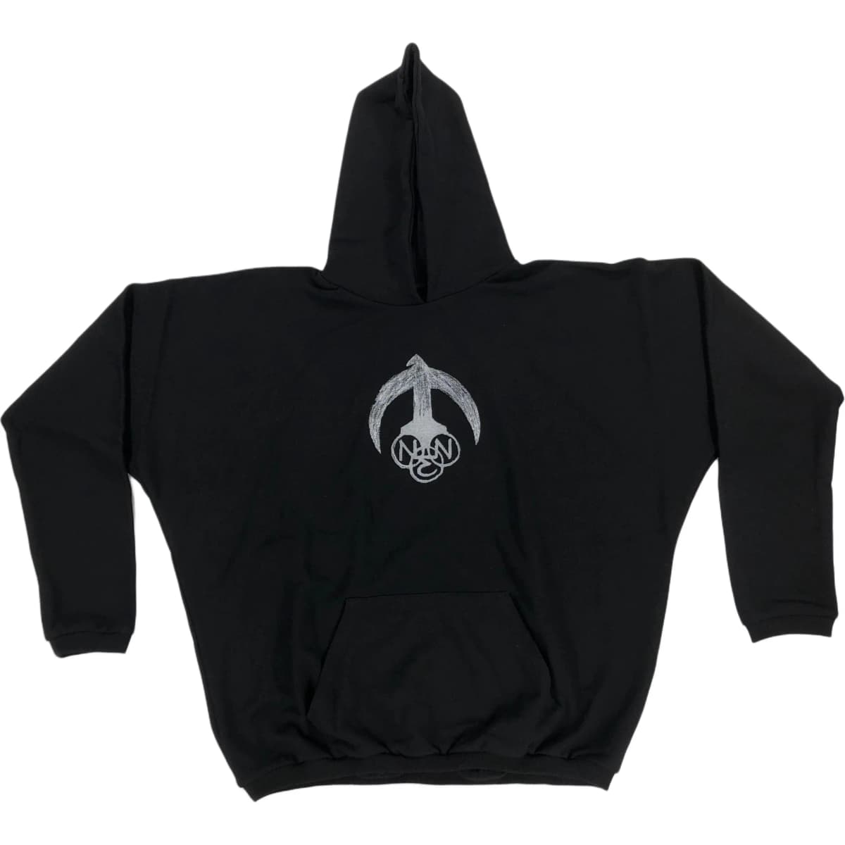 YEEZY FW24 Kanye Haikou Unisex Hudi Qara