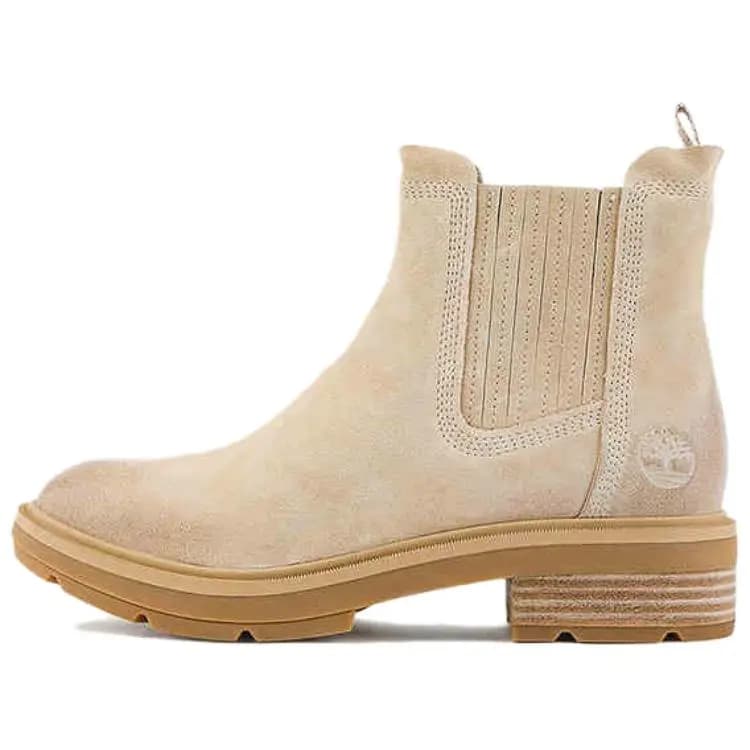 Timberland Chelsea Çəkmə Qadın Açıq Bej