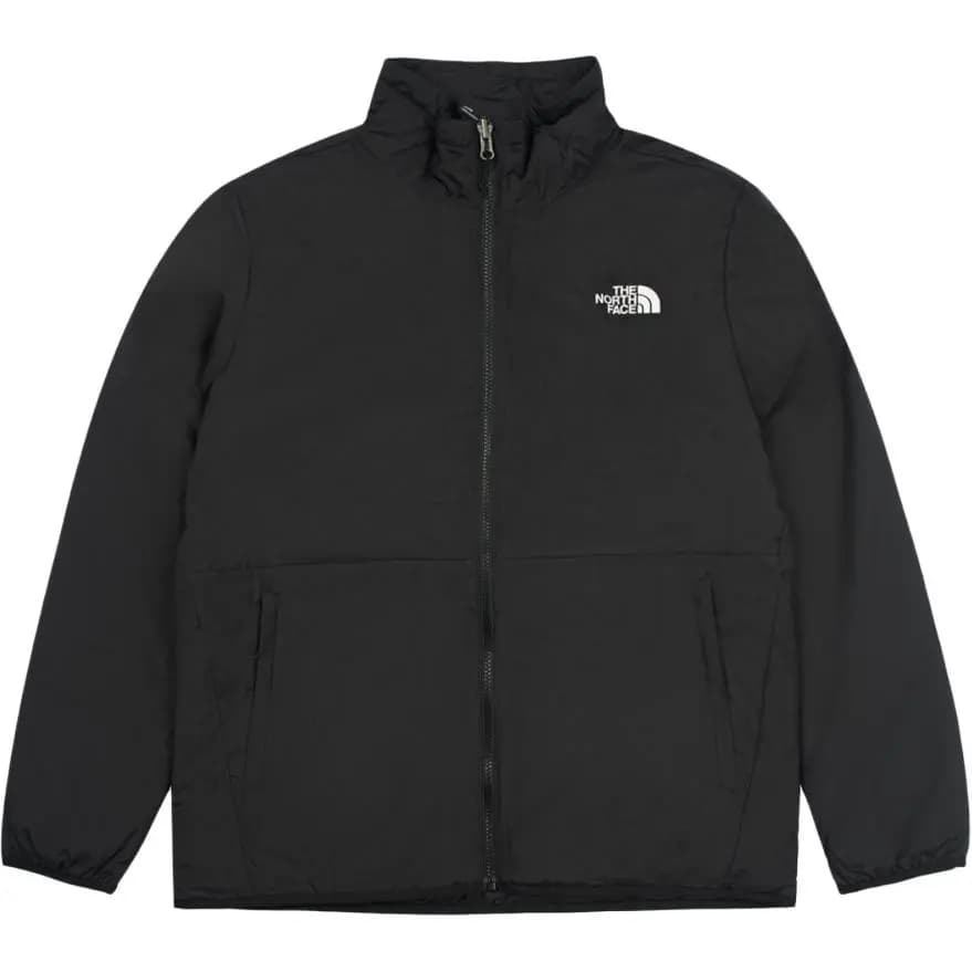 THE NORTH FACE Solid Color Letter Logo Hooded Zip-Up Long Sleeve Waterproof Windbreaker Jacket Men's Blue 4