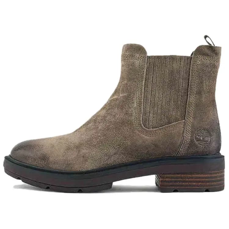 Timberland Qadın Chelsea Çəkmələri Qəhvəyi