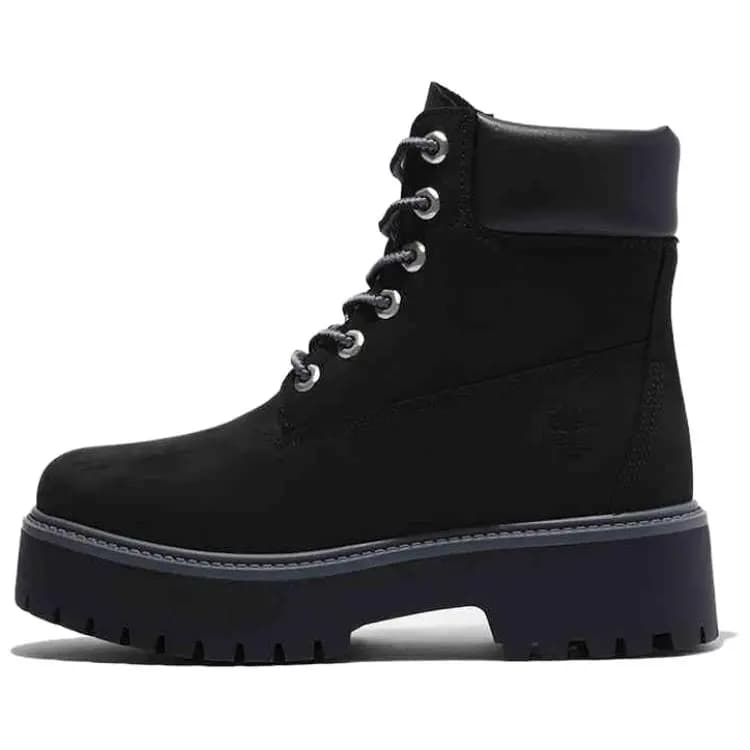 Timberland PREMIUM Qadın Boğazlı Çəkmə Qara