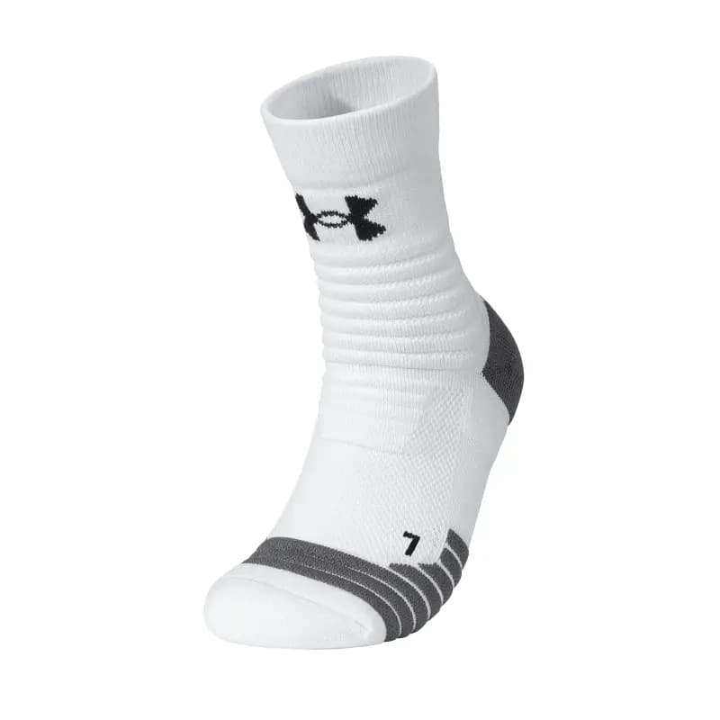 Under Armour Orta Uzunluqda Corab Unisex Ağ/Boz 12