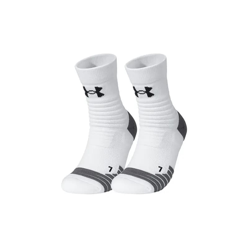 Under Armour Orta Uzunluqda Corab Unisex Ağ/Boz 11