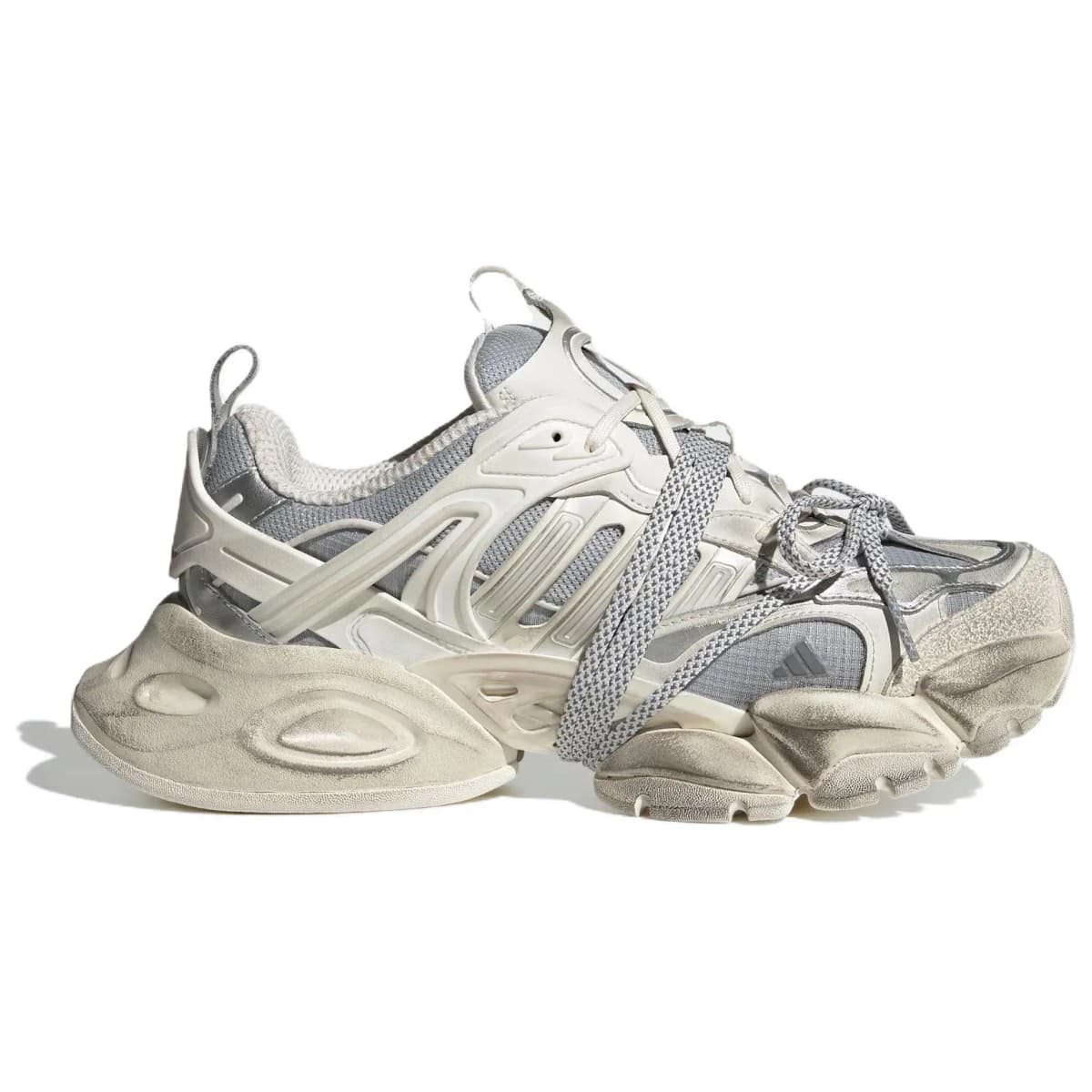 Vento Xlg Adidas Deluxe 'White Silver Metallic' 2
