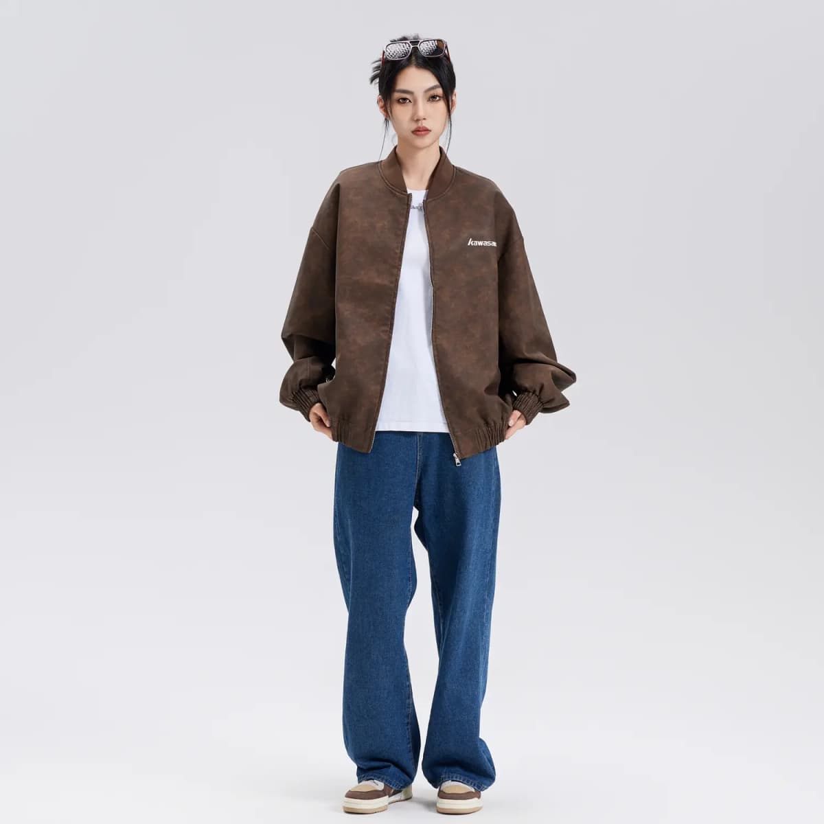 Kawasaki Dəri Pencək Unisex 28
