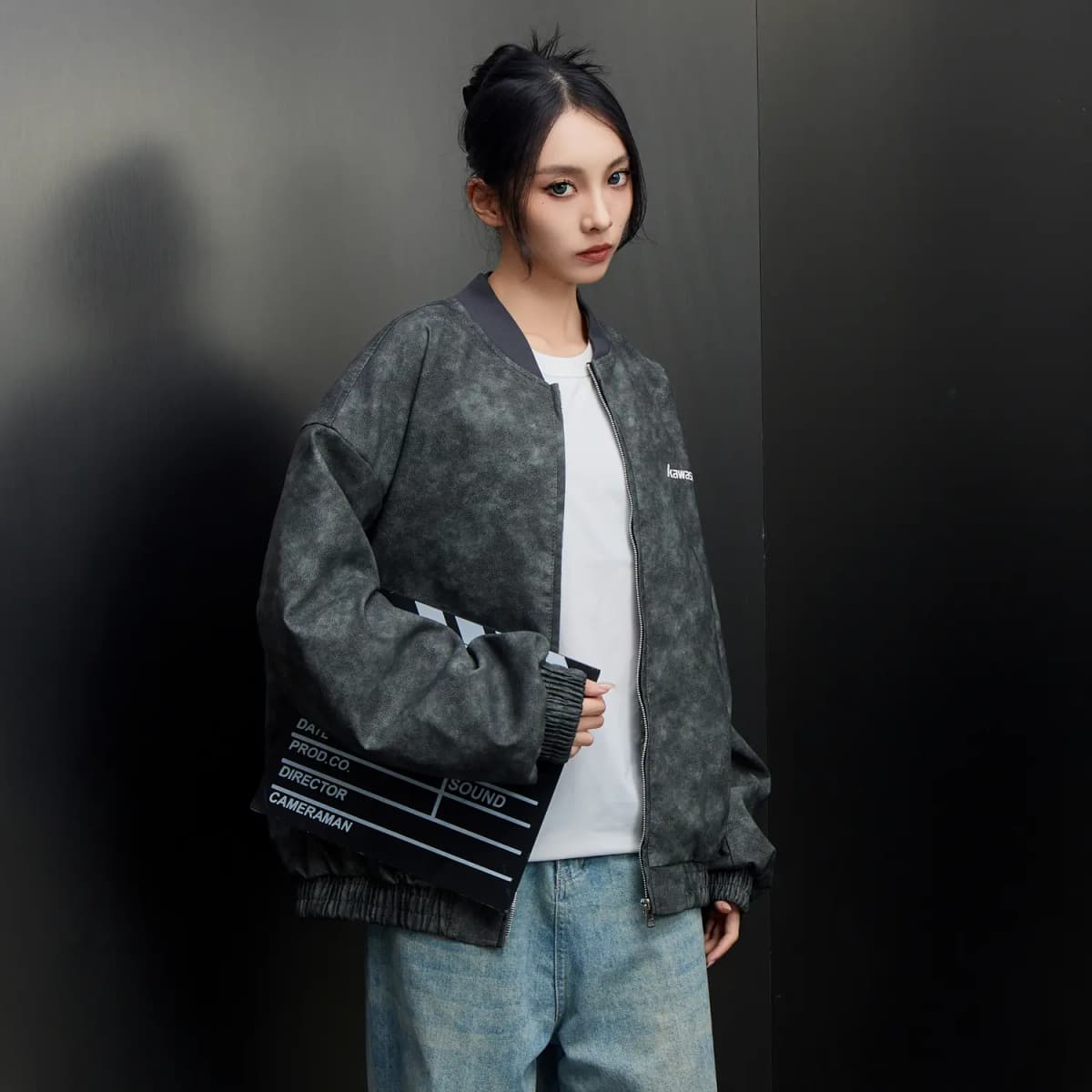 Kawasaki Dəri Pencək Unisex 6