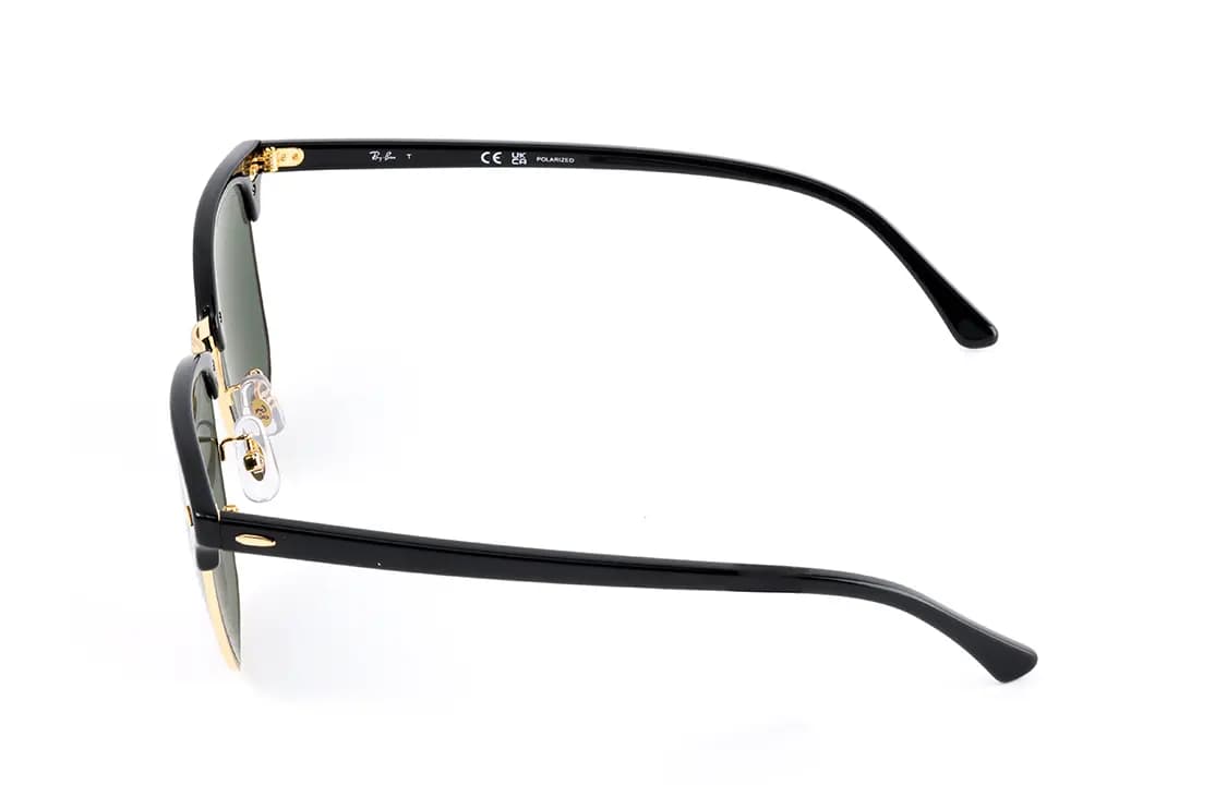 RayBan Oval Günəş Eynəyi Unisex Qara 4