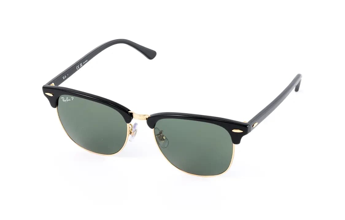 RayBan Oval Günəş Eynəyi Unisex Qara 2