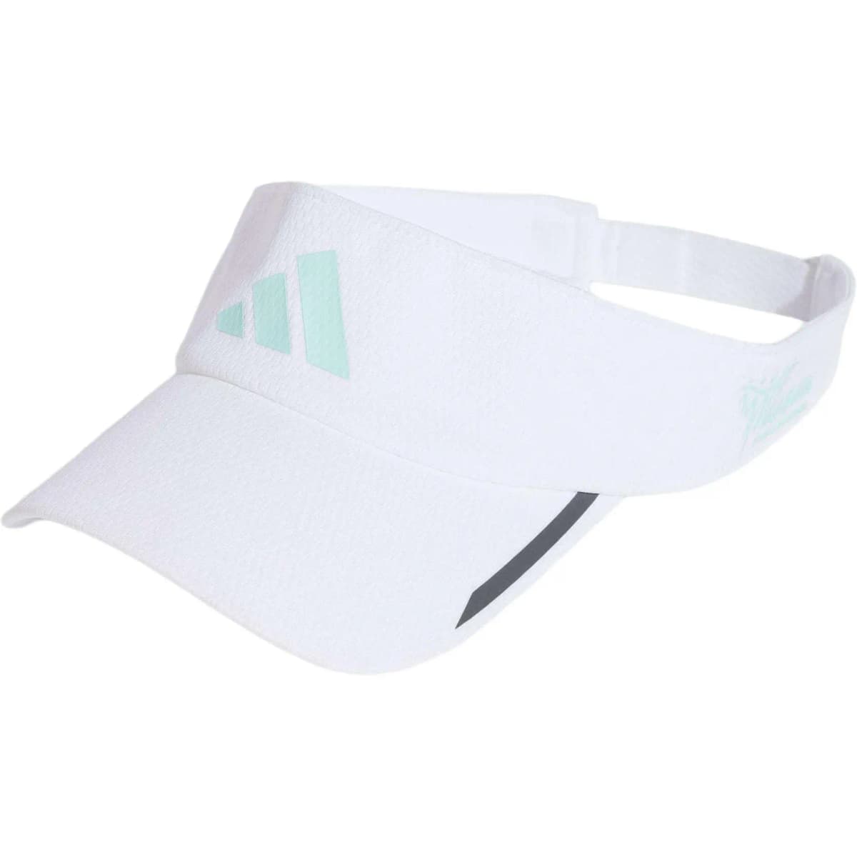 adidas Solid Color Günəş Şlyapası Unisex Ağ