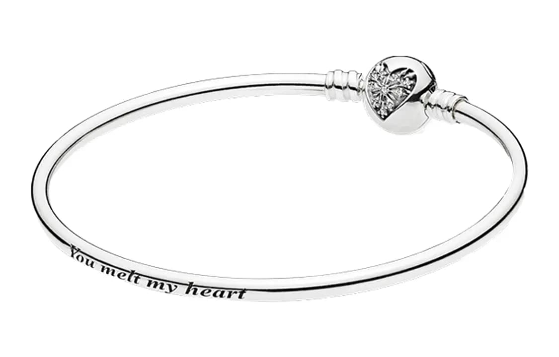 Pandora Moments Winter Heart 925 Gümüş Qolbaq Qadın 2