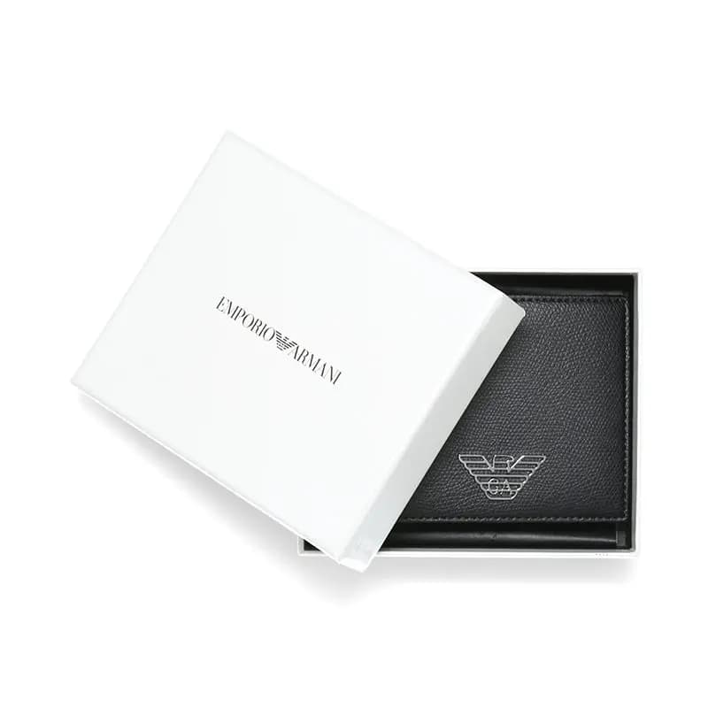 EMPORIO ARMANI Kart Saxlayan Kişi Qara 6