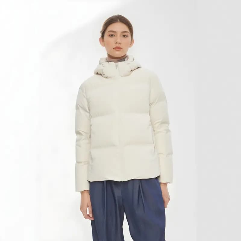 UNIQLO Qadın Krem Rəngli Puxovkası 2