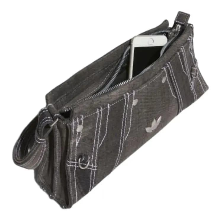 Adidas Originals Polyester Handbag, Shoulder Bag Women's Black 5
