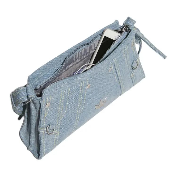 Adidas Originals Polyester Qadın Çantası Denim Mavi 4