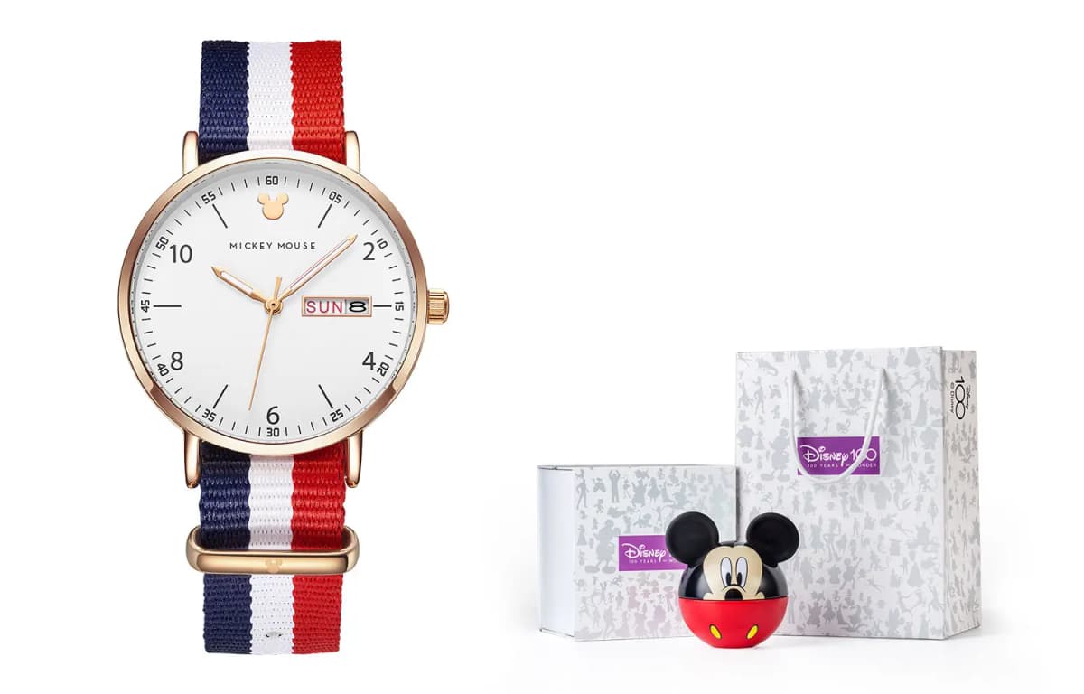 Disney Mickey Qadın Qol Saatı Ağ
