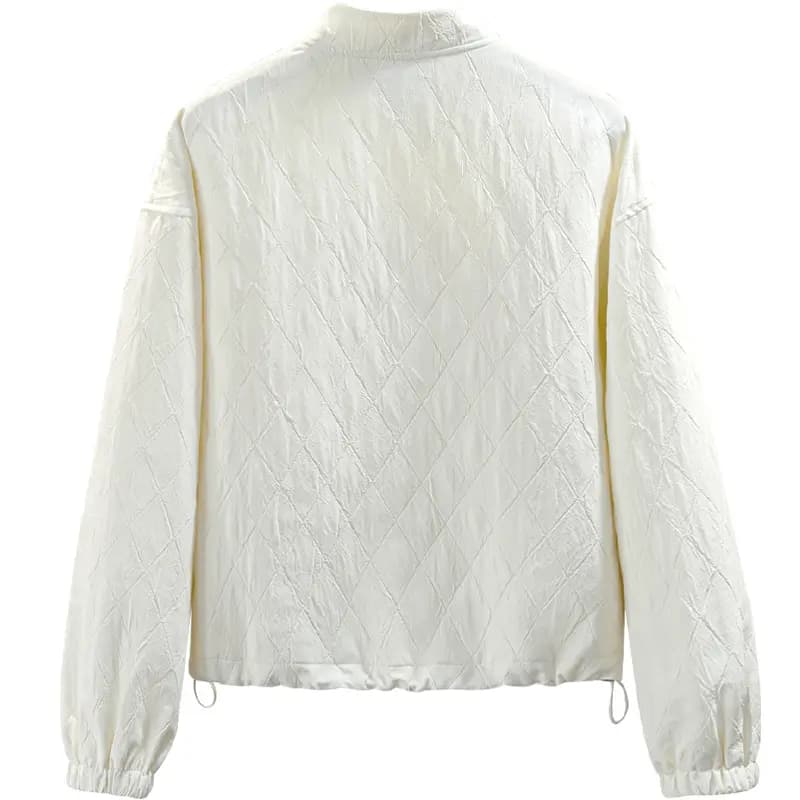 ShePool Çin Üslubu Nakışlı Qadın Jileti Off-White 2