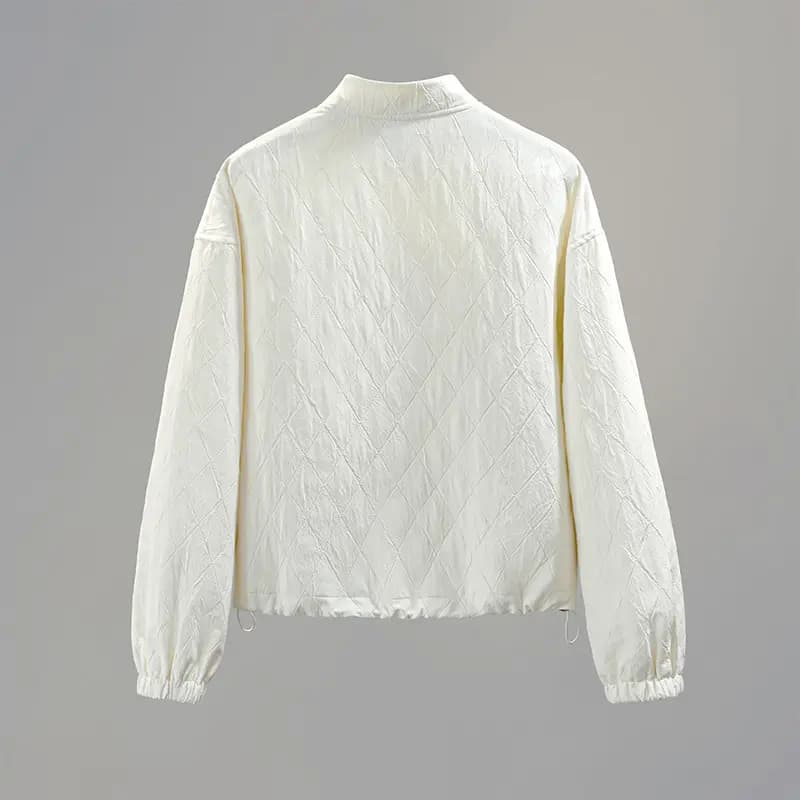 ShePool Çin Üslubu Nakışlı Qadın Jileti Off-White 4