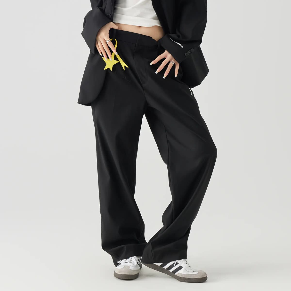 GOLFCROSS Düz Paça Unisex Şalvar 5